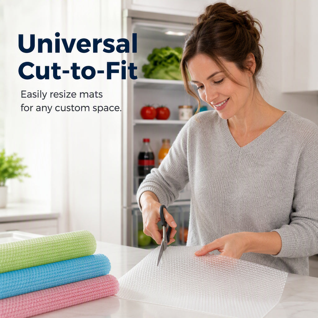 🧊 30% OFF NOW! 🛡️ Waterproof Fridge Shelf Liners – Non-slip, easy-clean & food-safe – Keeps fridge shelves fresh & organized ✨