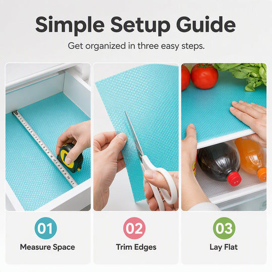 🧊 30% OFF NOW! 🛡️ Waterproof Fridge Shelf Liners – Non-slip, easy-clean & food-safe – Keeps fridge shelves fresh & organized ✨