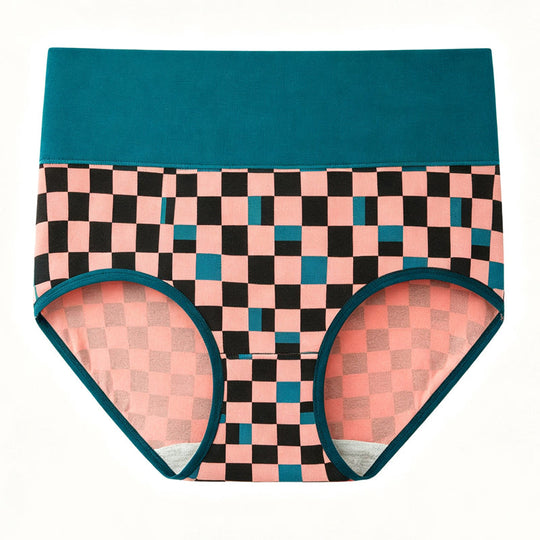 💖LIMITED OFFER – Buy 1 Get 3 Packs✨Women's High Waisted Cotton Panties,👍Soft & Breathable& Comfortable & Stretchy Full Coverage Briefs for Everyday Wear