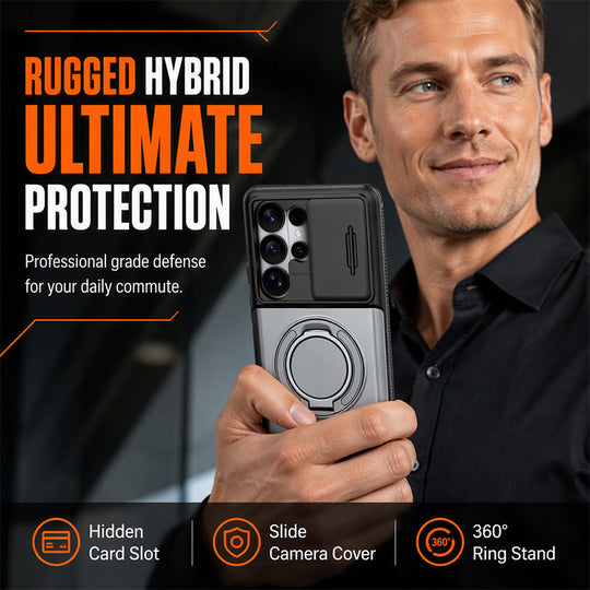 ✨2-in-1 Shockproof Phone Case with Hidden Card Holder