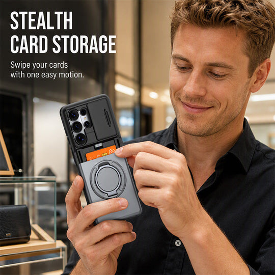 ✨2-in-1 Shockproof Phone Case with Hidden Card Holder