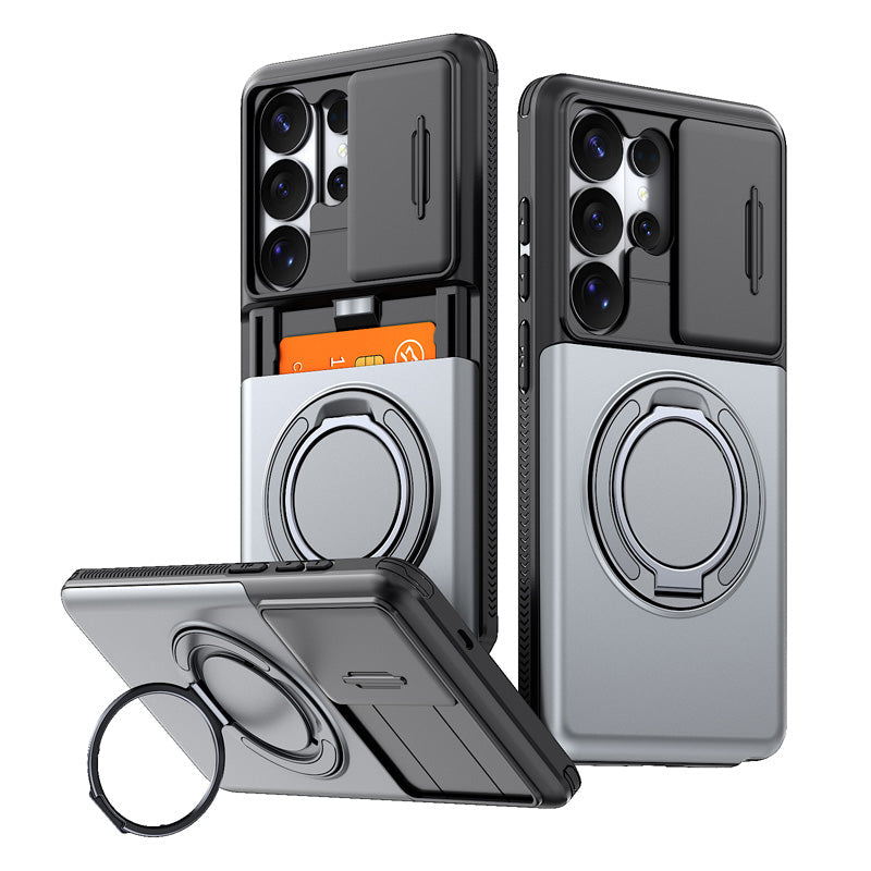✨2-in-1 Shockproof Phone Case with Hidden Card Holder