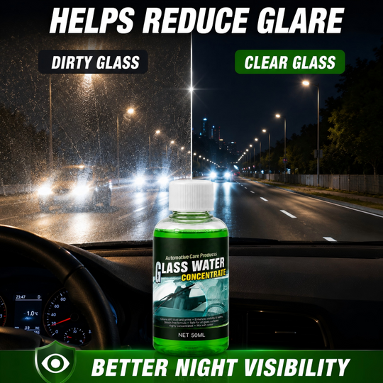 🥳2026 HOT SALE🥳💞50K+ SOLD! 💧✨ 30% OFF! Glass Concentrate – 10ml makes 1L, cuts bugs & grime, streak-free. 1 bottle = 50L. From £6.99 – lowest price online! 🚗💪