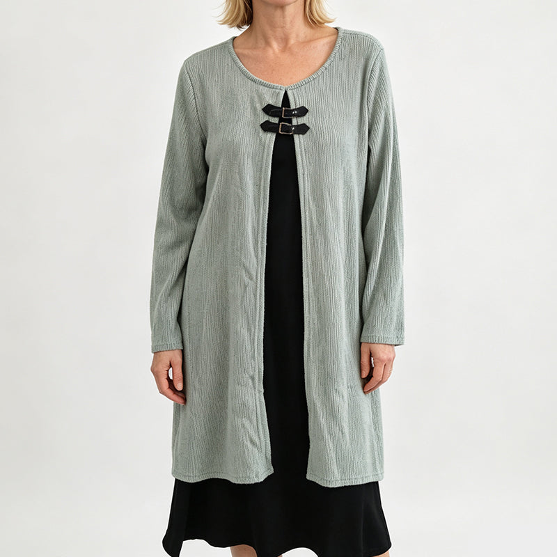💗LAST DAY SALE 60% OFF⚡50K+ SOLD💕Women's Casual Ribbed Knit Long Sleeve Dress