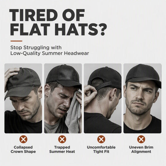 Men's Breathable Mesh Baseball Cap