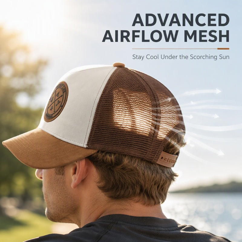 Men's Breathable Mesh Baseball Cap