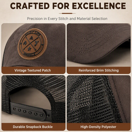 Men's Breathable Mesh Baseball Cap
