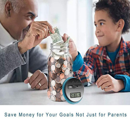 💰✨30% OFF! 🏦🪙 Digital Money Box with Auto Coin Counting – Tracks Savings, Sets Targets & Makes Saving Fun for Kids & Adults. Over 9,584 Smart Savers!✨