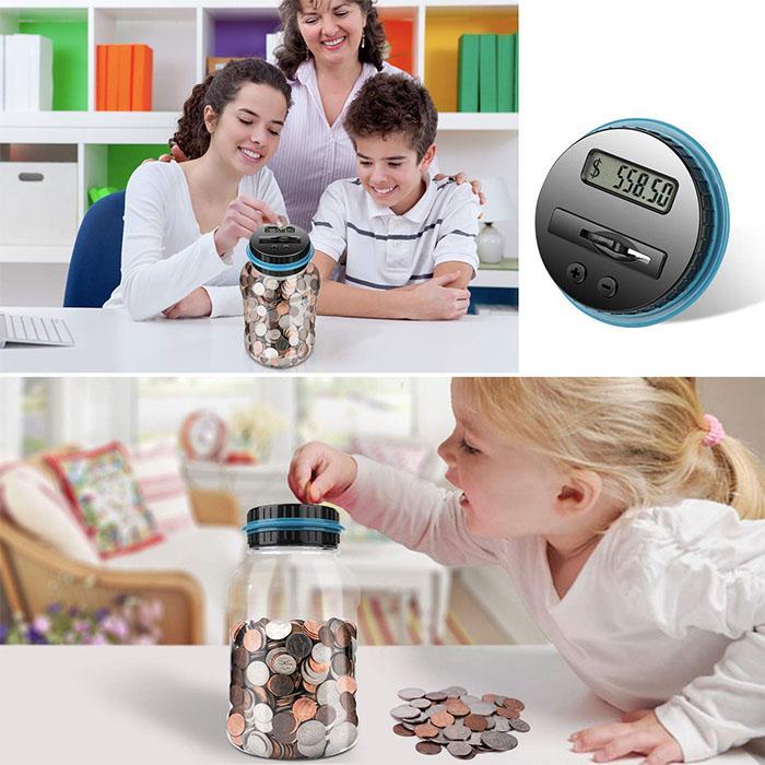 💰✨30% OFF! 🏦🪙 Digital Money Box with Auto Coin Counting – Tracks Savings, Sets Targets & Makes Saving Fun for Kids & Adults. Over 9,584 Smart Savers!✨