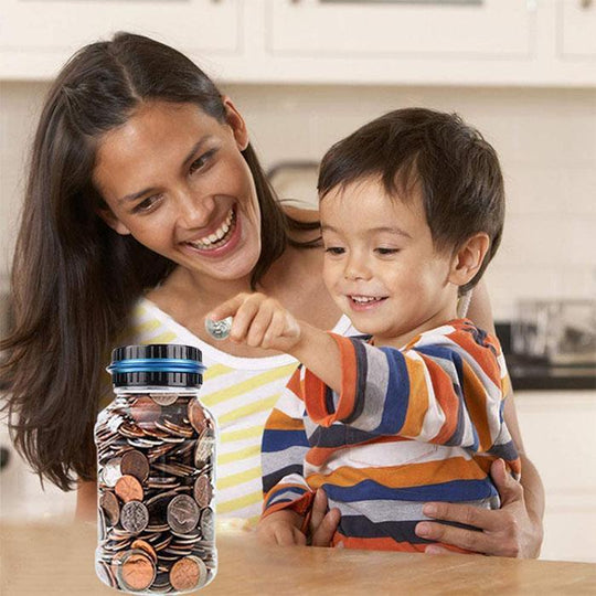 💰✨30% OFF! 🏦🪙 Digital Money Box with Auto Coin Counting – Tracks Savings, Sets Targets & Makes Saving Fun for Kids & Adults. Over 9,584 Smart Savers!✨