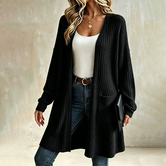 🍂Hot Sale-50% OFF💙The Everyday Ribbed Cardigan🧶Lightweight, Flattering & Made for British Autumn