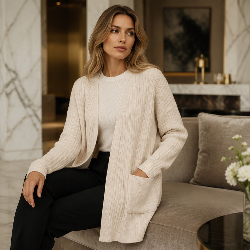 🍂Hot Sale-50% OFF💙The Everyday Ribbed Cardigan🧶Lightweight, Flattering & Made for British Autumn