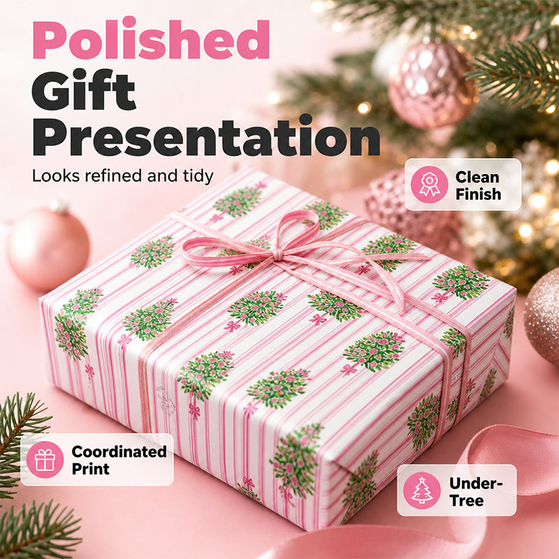 🎄 LIMITED TIME 50% OFF! 🎁 Christmas Wrapping Paper for Holiday Gifts – Festive Prints, Smooth Foldability & Elegant Holiday Patterns ✨