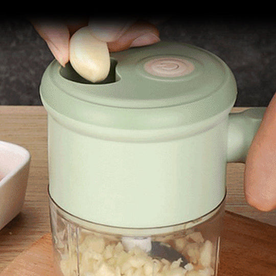 ⚡ 50% OFF NOW! 🥗 Handheld Electric Vegetable Chopper & Slicer – Rechargeable, powerful & easy-clean – Perfect for quick meal prep & slicing ✨