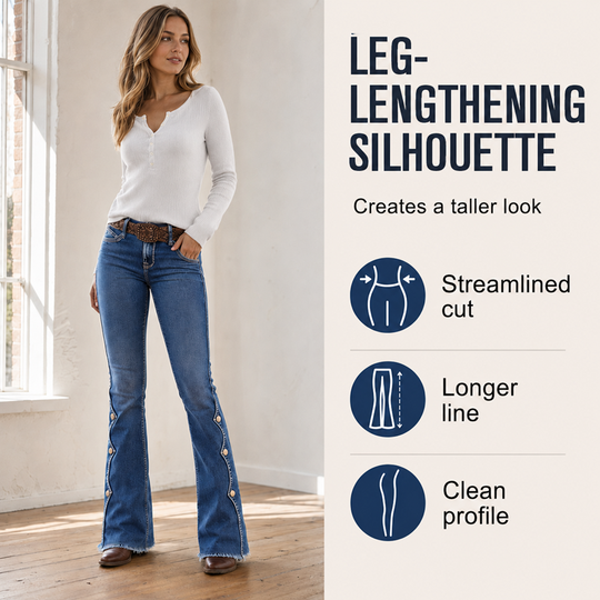⏰Last Day Sale 50% Off💃Women High Waisted Distressed Flare Jeans