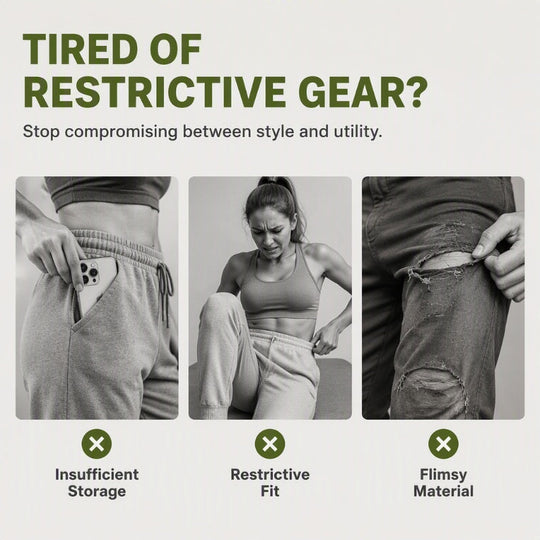 Women's Cargo Pants Lightweight Outdoor Joggers