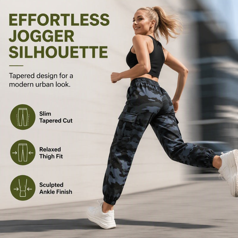 Women's Cargo Pants Lightweight Outdoor Joggers