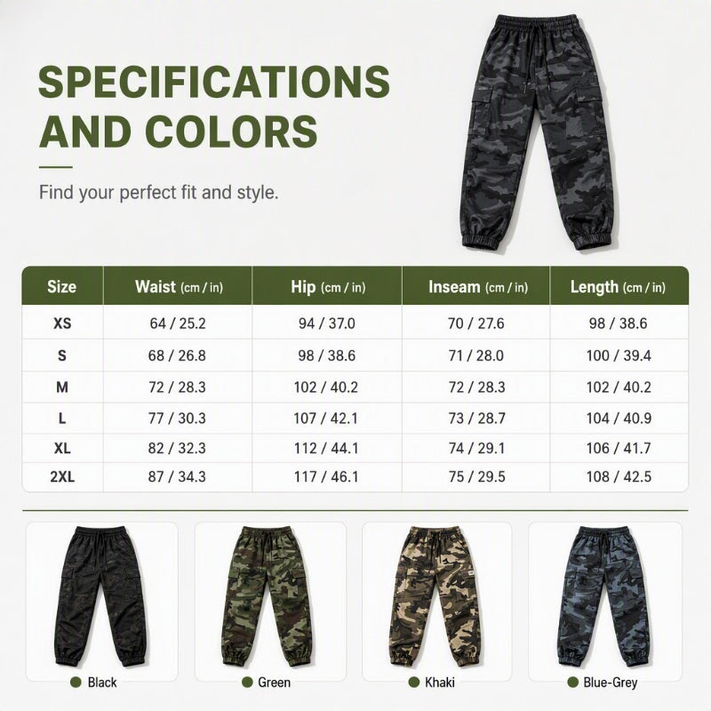 Women's Cargo Pants Lightweight Outdoor Joggers