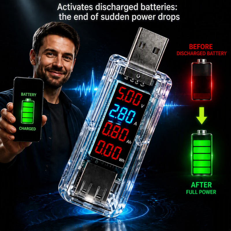 🔌30% OFF | USB Smartphone Battery Repair Dongle – Plug‑&‑Play, No Disassembly, Optimise Your Phone Battery Performance!