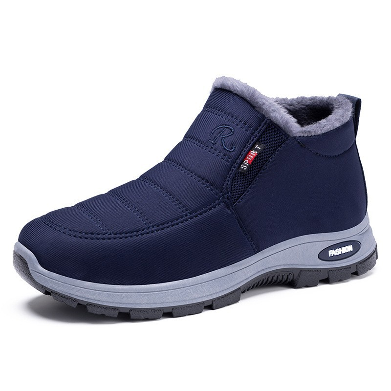 Men's Winter Warm Slip-On Snow Boots