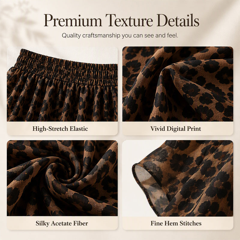 Women's Print A-Line Maxi Skirt