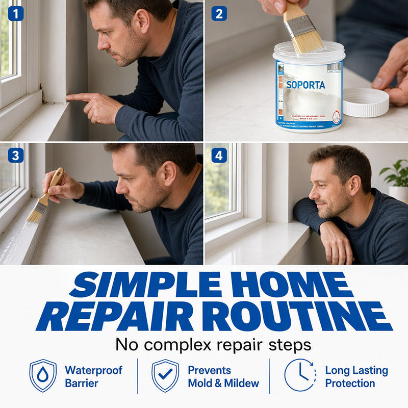 🛠️ Clear Repair Sealant – Multi-Surface Moisture Barrier, 100g