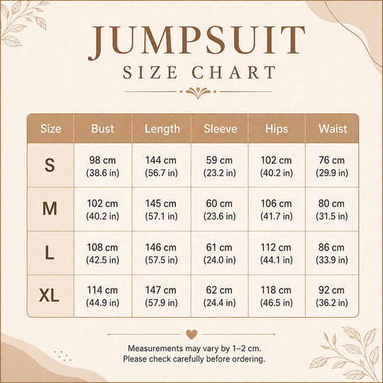 ✨ Flattering One-Piece Style | Women's Tie-Waist Wide-Leg Shirt Jumpsuit