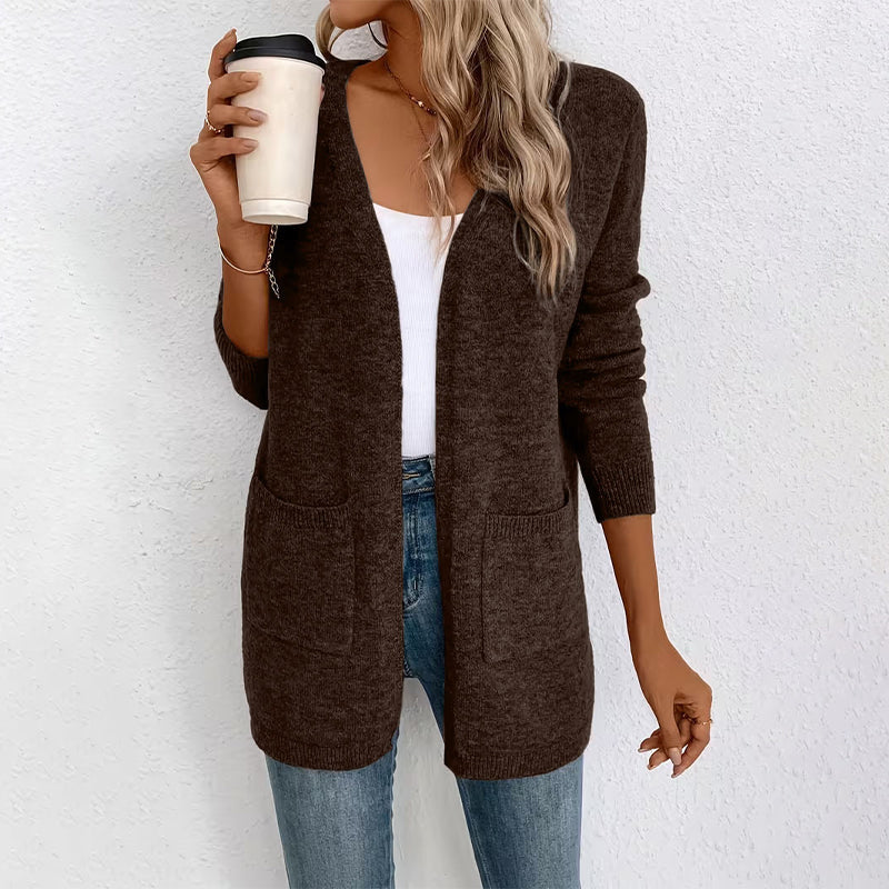⌛Limited-Time Offer-Women's Casual Open Front Knit Cardigan