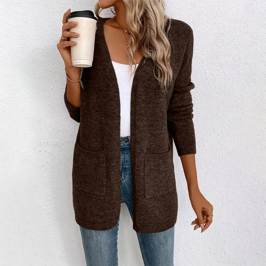 ⌛Limited-Time Offer-Women's Casual Open Front Knit Cardigan