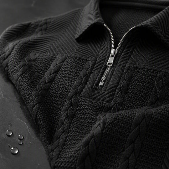 ✨New Arrivals & Special Offers-Men's Long Sleeve Half-Zip T-Shirt