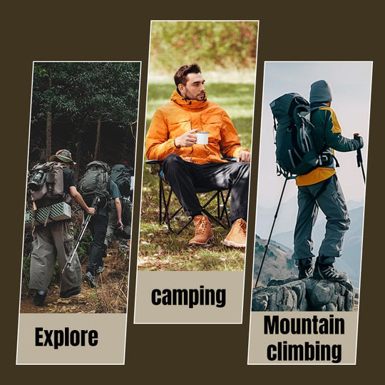 💥 More Pockets, More Convenience | Men's Relaxed-Fit Cargo Pants