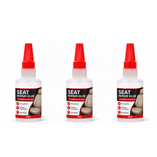 🚗Buy 2 Get 1 Free! Quick Dry Car Seat Leather Repair Glue‑ Precision Nozzle Vinyl & Leather Adhesive, Permanent Bond Repair Glue for Car Seats, Sofas & Leather Furnitures