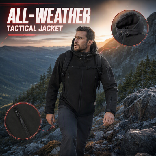 💥 Built for Wind & Rain | Men's Waterproof Insulated Outdoor Jacket