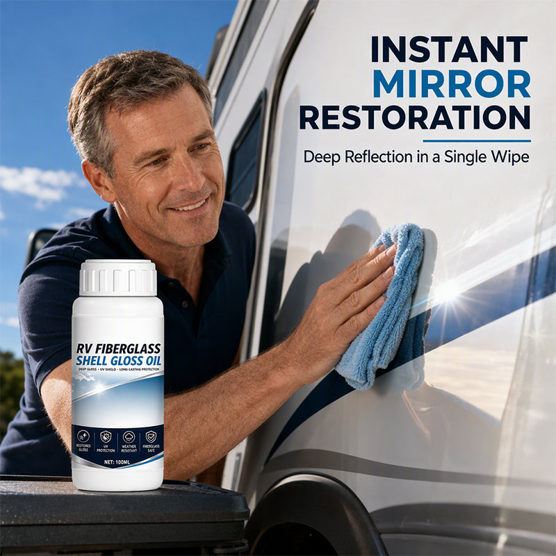 ⏳Time-Limited Special⏰RV Fiberglass Gloss Oil Shine Restorer