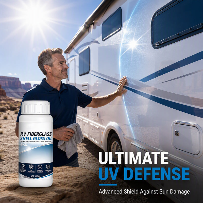 ⏳Time-Limited Special⏰RV Fiberglass Gloss Oil Shine Restorer