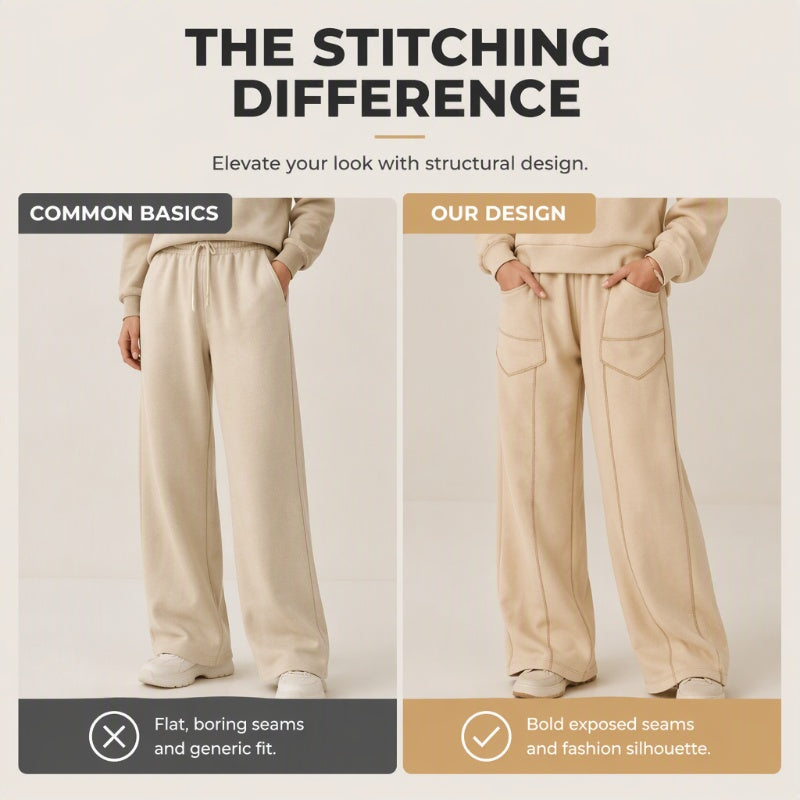 💎👖 Bestseller – Tired of uncomfortable everyday outfits? – Women’s 2-piece set with wide-leg pants