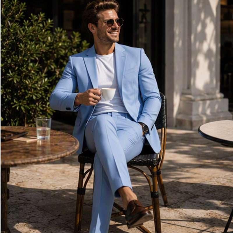 ✨ Polished Comfort | Men's Versatile Stretch Business Suit ⚡ Free Shipping