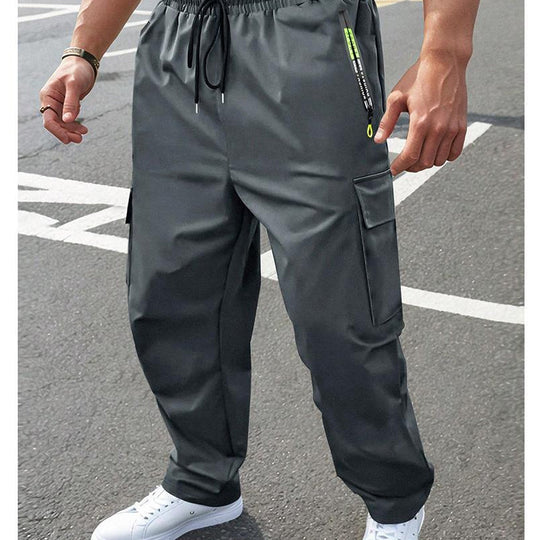 Men's Outdoor Cargo Pants with Multi-Pockets