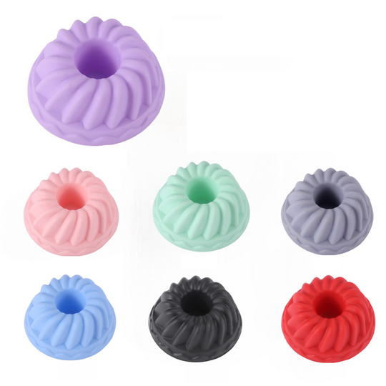 🧁 🍩 Silicone Donut-Style Baking Cups – Food-Grade BPA-Free, Non-Stick Easy Release & Heat/Cold Resistant – Reusable Eco-Friendly Baking Essential ✨