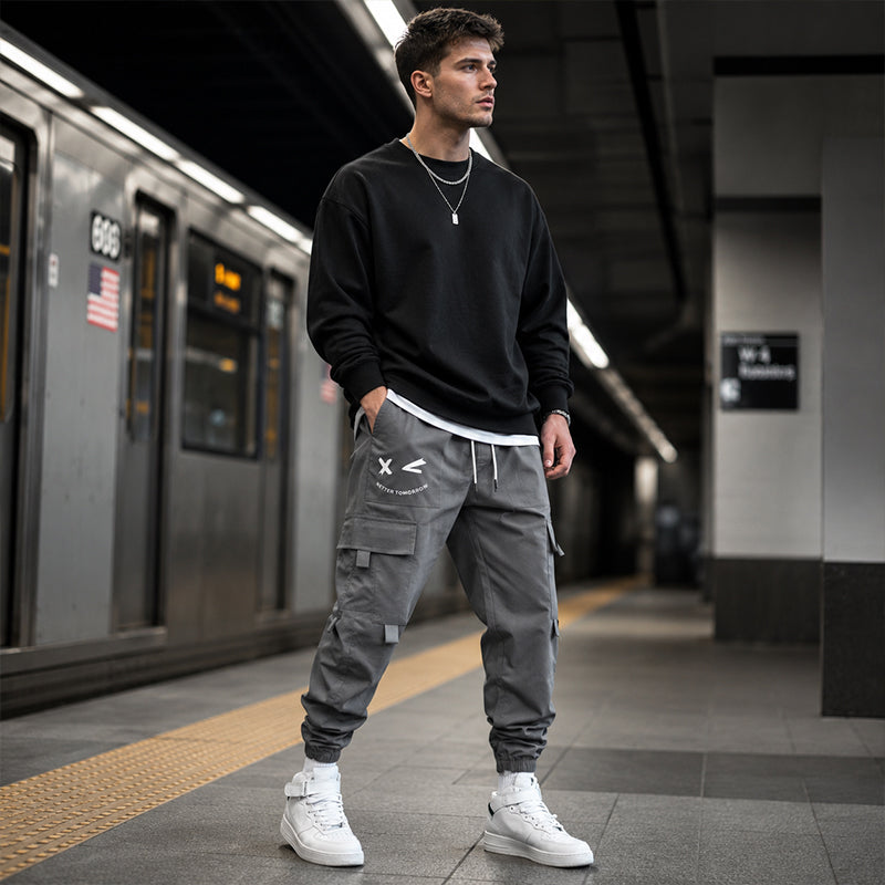 Men's Casual Loose-Fit Cargo Pants