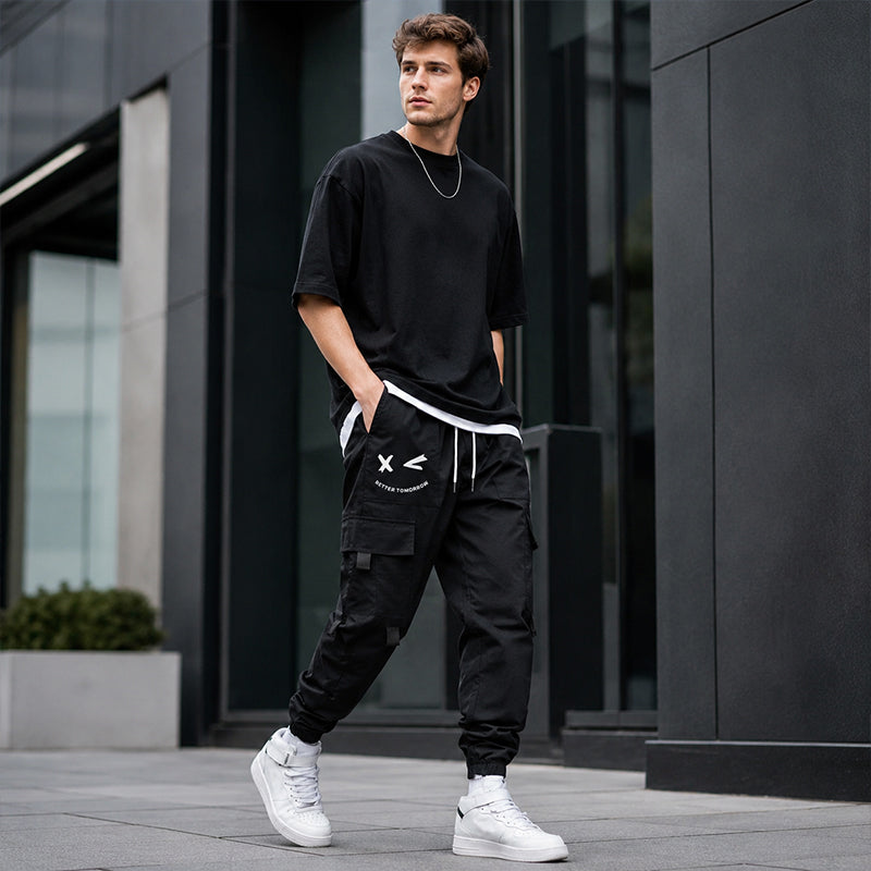 Men's Casual Loose-Fit Cargo Pants