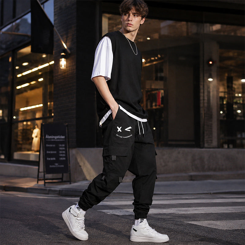 Men's Casual Loose-Fit Cargo Pants