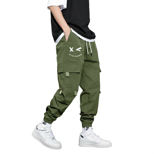 Men's Casual Loose-Fit Cargo Pants