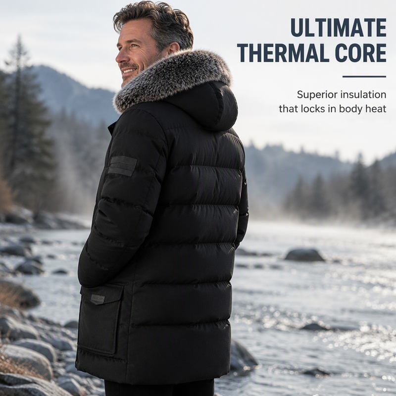 Men's Warm Padded Winter Coat