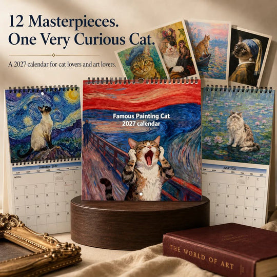 ⏳Limited-time 30% off🐱📅2027 Funny Cat Meme Calendar