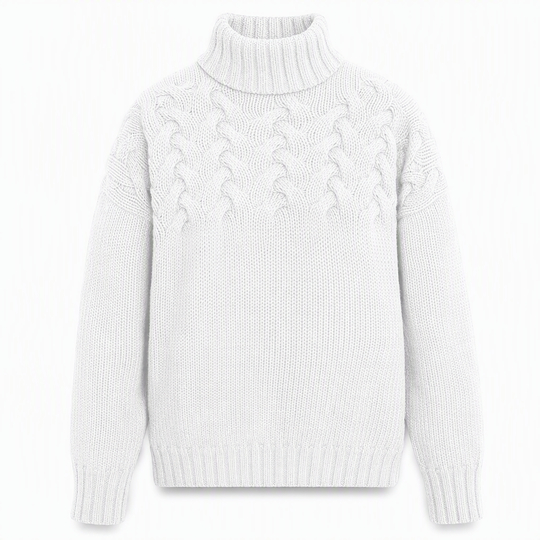 🛍️New Arrivals - Casual Solid Color Turtleneck Knit Pullover