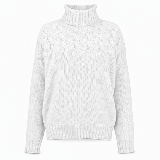 🛍️New Arrivals - Casual Solid Color Turtleneck Knit Pullover