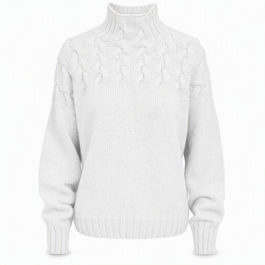 🛍️New Arrivals - Casual Solid Color Turtleneck Knit Pullover