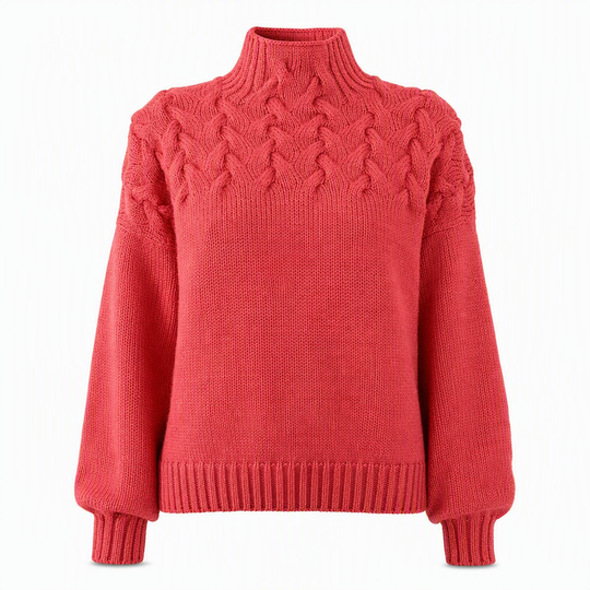 🛍️New Arrivals - Casual Solid Color Turtleneck Knit Pullover