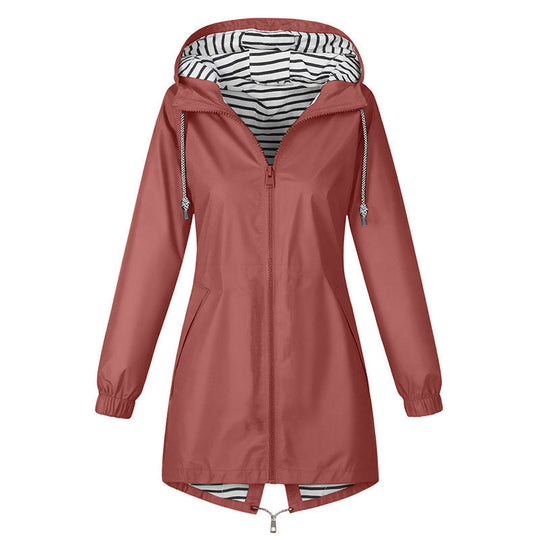 🌧️ Ready When the Weather Turns ⚡️ Women's Waterproof Hooded Outdoor Jacket